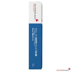 HDPE blue film roll 6 m x 150 m
